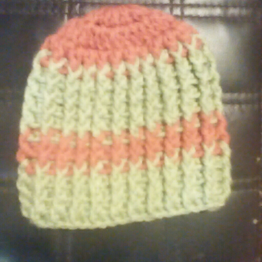 Crochet 1-2 year old hat